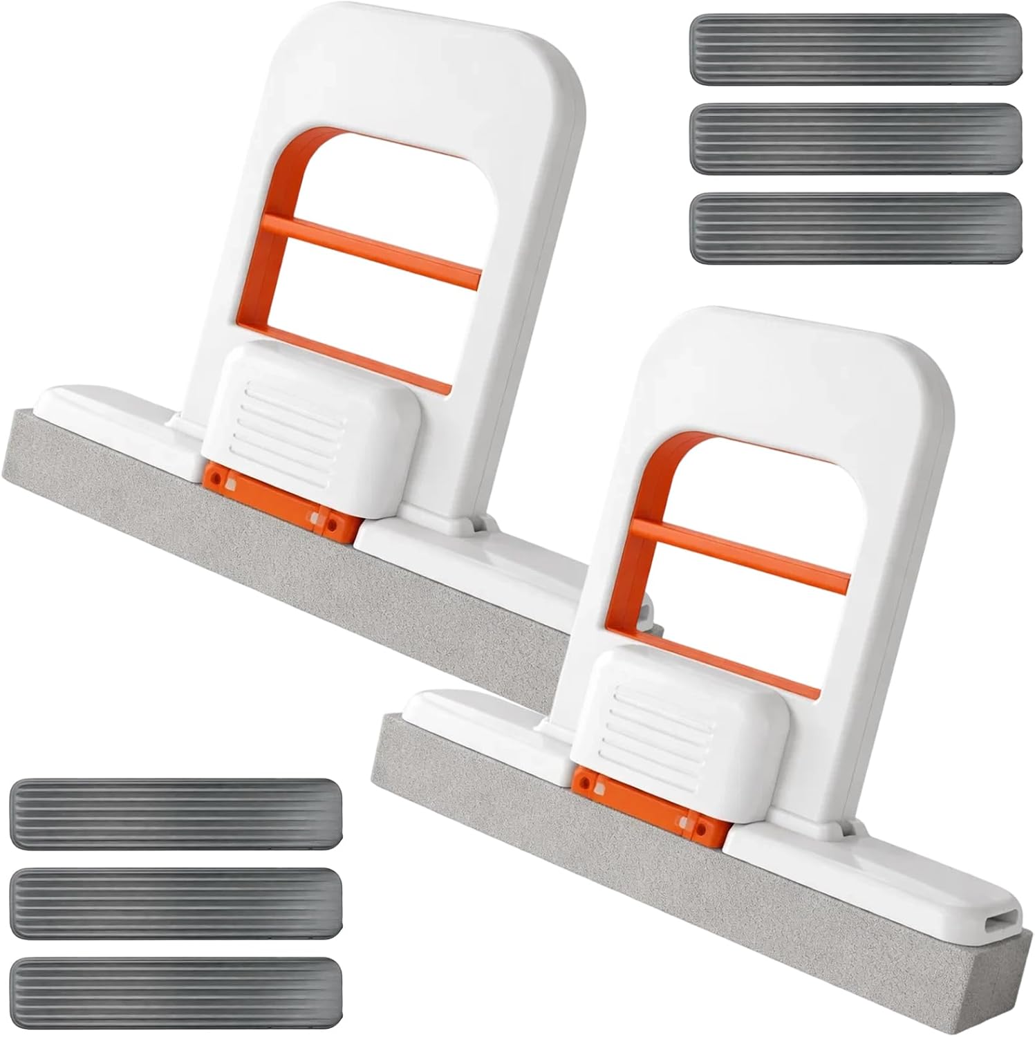 Jfbnxb Mini Foldable Desktop Mop 8-Piece Set front view