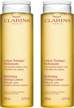 Clarins Hydrating Toning Lotion box and bottle together