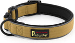Plutus Pet Tactical Dog Collar, Reflective, Adjustable Heavy Duty Dog Collar, Soft Padded and Comfortable, for Small Medium and Large Dogs (Ranger Green, L) - Image 11