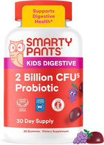 SmartyPants Kids Probiotic & Prebiotic Gummies for Digestive Health: Gut Health Supplement, Clinically Studied Prebiotic for Immune Support, Grape, 60 Count (30 Day Supply) - Image 14