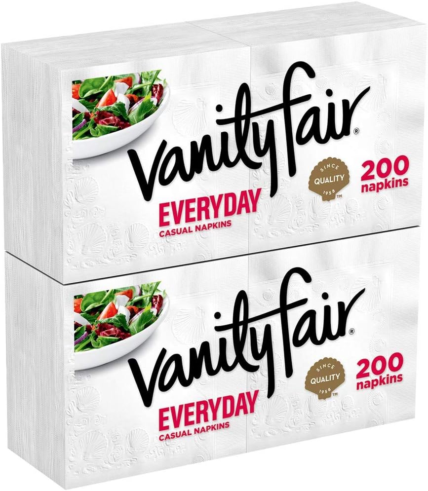 Vanity Fair Everyday paper napkins front view packaging