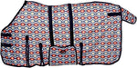 Hilason protective horse rug shielding against summer sun and flies.