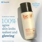 Top view of Belif 3-piece Korean skincare set