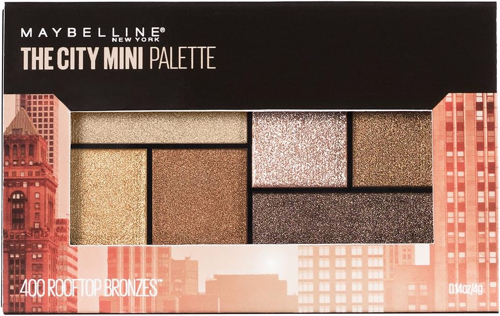 Maybelline New York The City Mini Eyeshadow Palette Makeup, Blushed Avenue, 0.14 oz. - Image 10