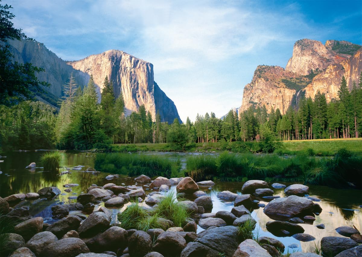 Ravensburger Yosemite Valley Jigsaw Puzzle (1000 Pieces) - Image 1