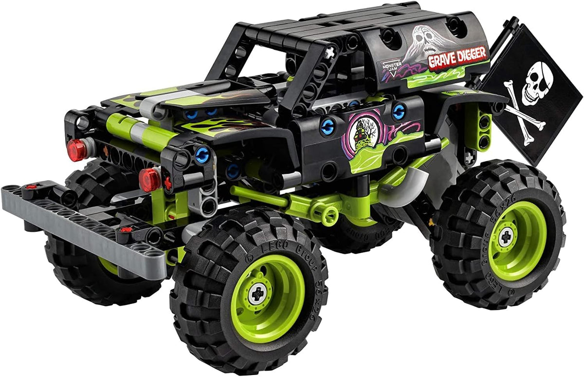 LEGO Technic 2-in-1 off-road buggy alternative build model view