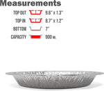 Fig And Leaf disposable aluminum foil pans stack display