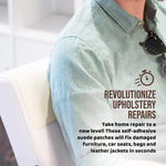 Upholstery grade patch flexibility view