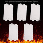 Garosa Microwave Mica Plate Waveguide Cover Replacement Kit, 5 Pieces, 4.6 x 2.5 Inch Heat Resistant Mica Sheets, Cuttable Waveguide Cover Compatible with Major Brands - Image 7