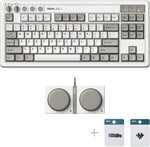 8Bitdo 87 keys mechanical keyboard angled top view showing keycaps