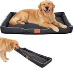 Fummi chew proof dog bed front view