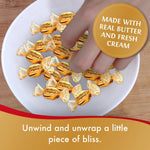 Four bags of premium imported Werther's Original hard butter candies.