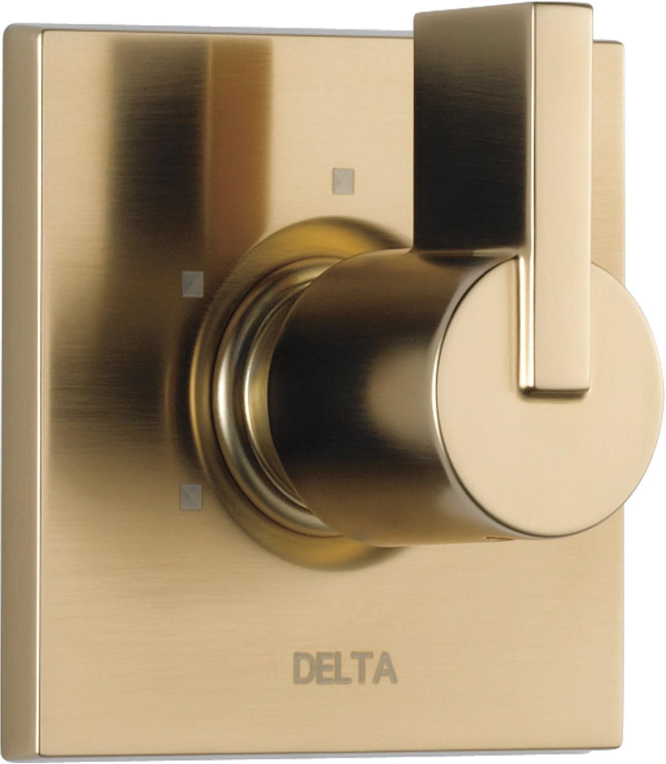 Delta Vero shower handle diverter trim kit front view luxury bathroom fixture