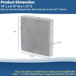Sconva replacement evaporator pad mesh texture detail