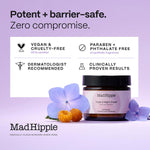 Two piece Mad Hippie skincare routine set for morning and night
