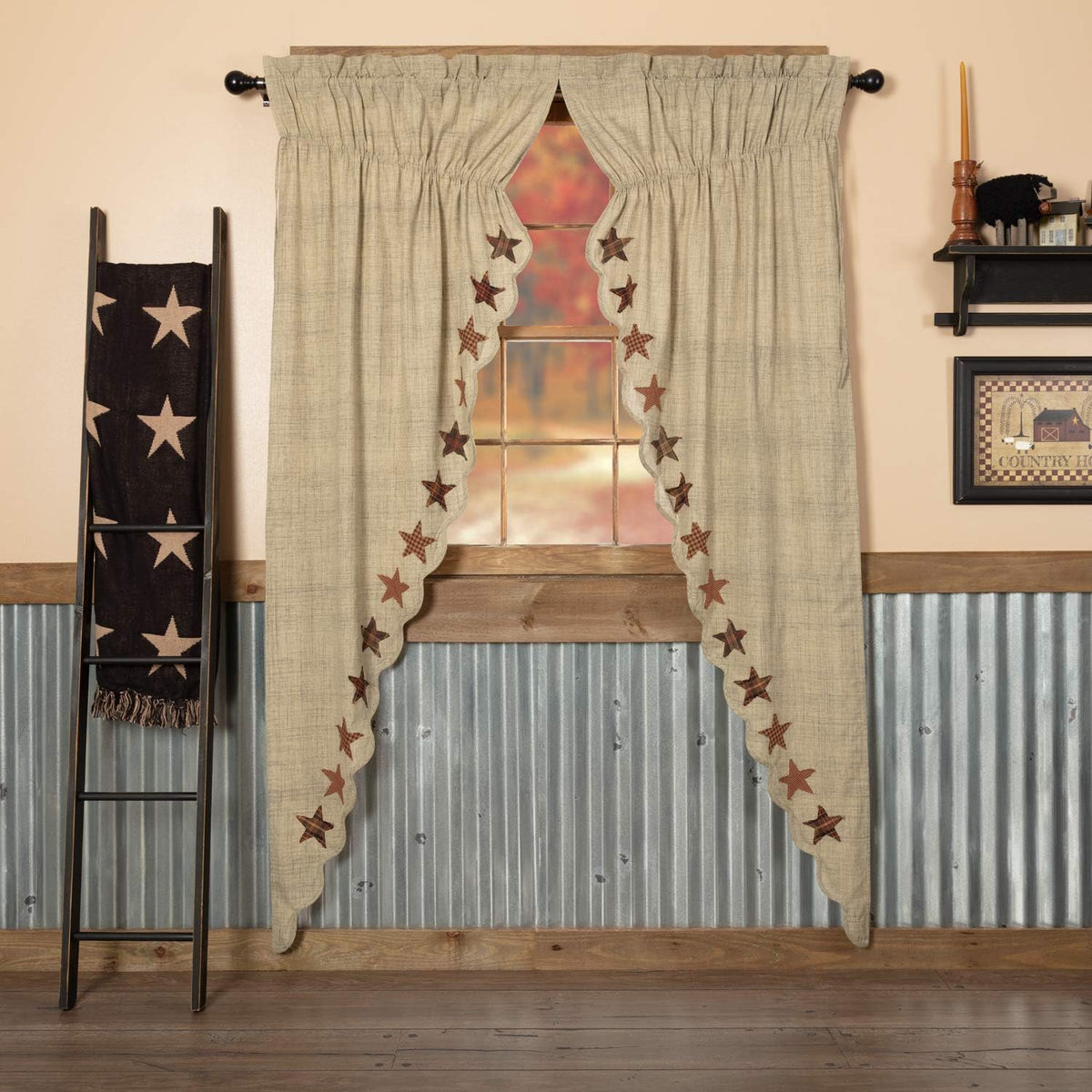 VHC Brands Abilene Star rustic room decor styling showcase