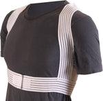 Breathable cotton blend fabric texture of DMI brace