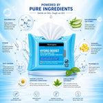 Neutrogena skincare cleansing towelettes pack open