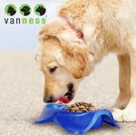 Van Ness large dog bowl dual compartments angle view