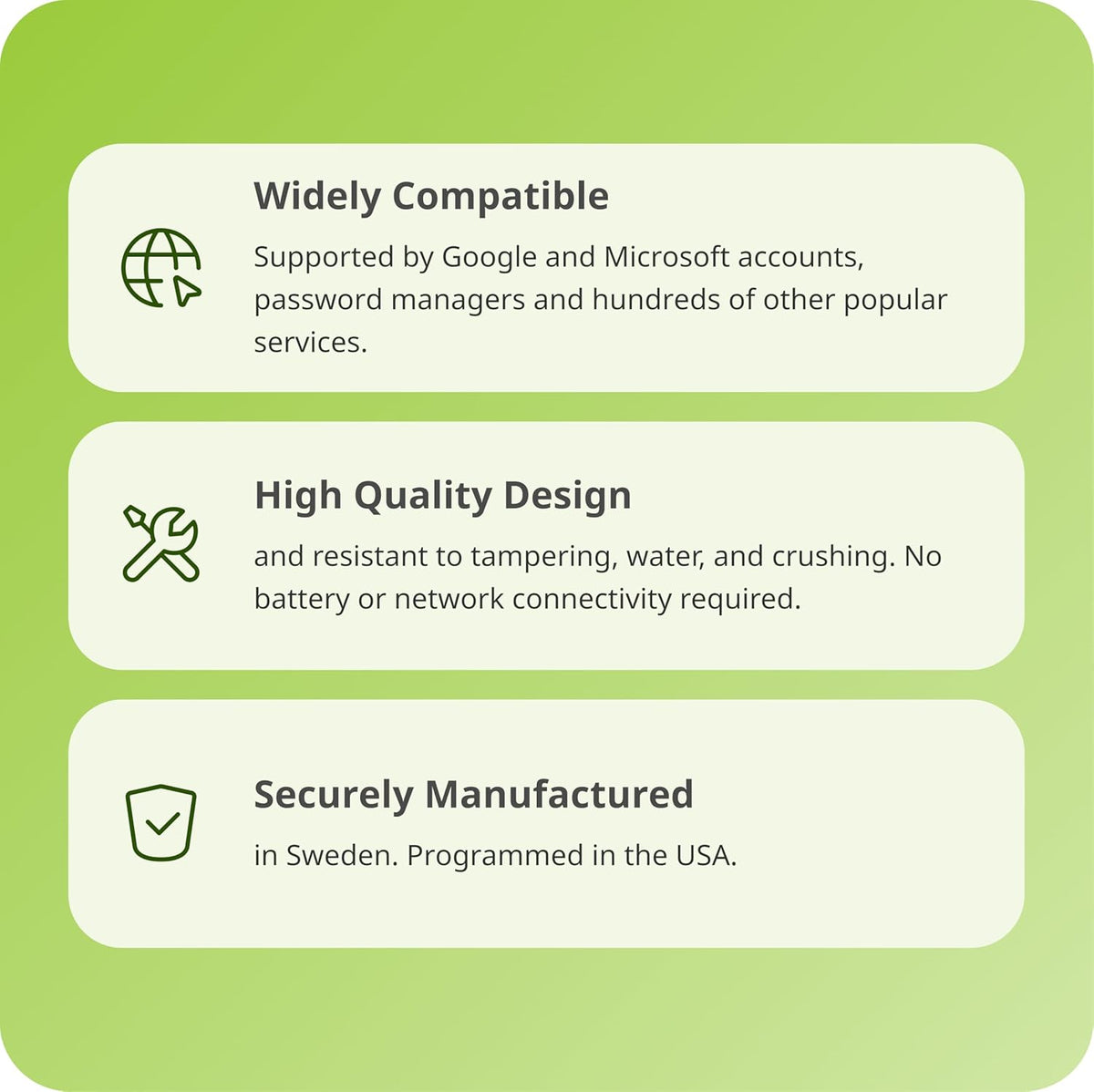 Yubico YubiKey 5C Nano side profile view