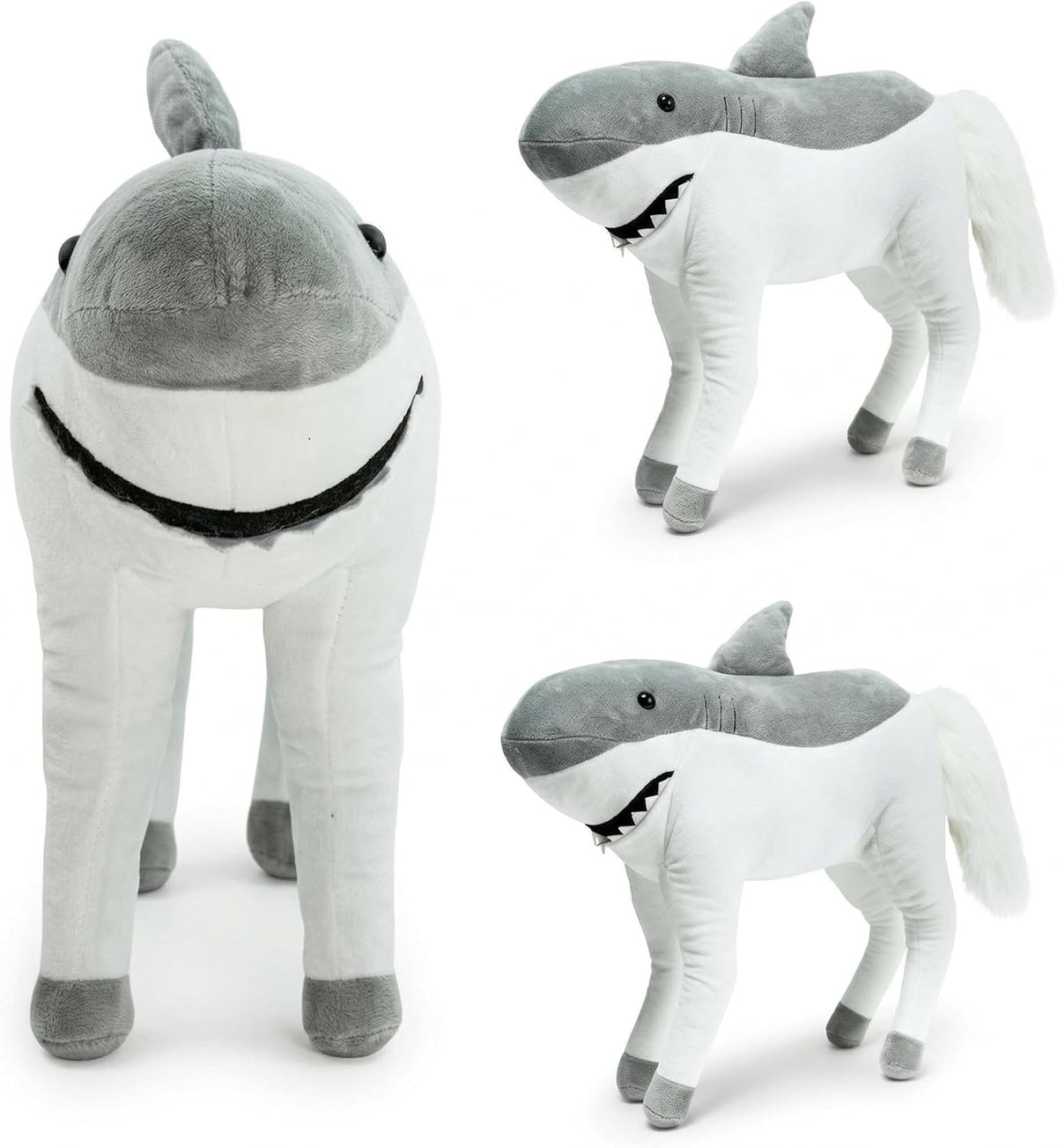 Randimals Hork horse shark hybrid plush front view