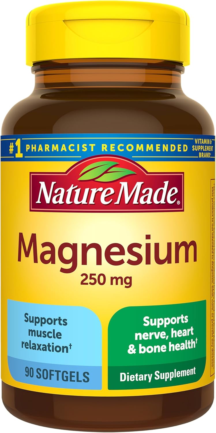 Nature Made Magnesium 250 mg Tablets, 100 Count (Pack of 3) - Image 9