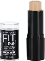 Maybelline Fit Me Shine-Free + Balance Foundation Stick, Multi-Use Face Makeup and Contour Stick For Natural, Matte Coverage, Porcelain, 1 Count - Image 10