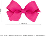 Wee Ones multi-color hair bows close-up detail