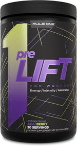 Rule 1 Proteins preLIFT Pre-Workout, Blue Raspberry, 30 Servings | 6g Citrulline, 3.2g Beta Alanine, 3 Caffeine Sources + 20 Others for Energy, Alertness, & Endurance - Image 13