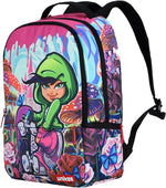 School Backpack with USB Charging Port for Teenagers, Water Resistant Designer Daypack with Laptop Compartment for 15.6 Inch Laptop, Hacker - Image 9