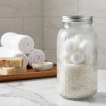 Wellife food storage jar with silicone seal