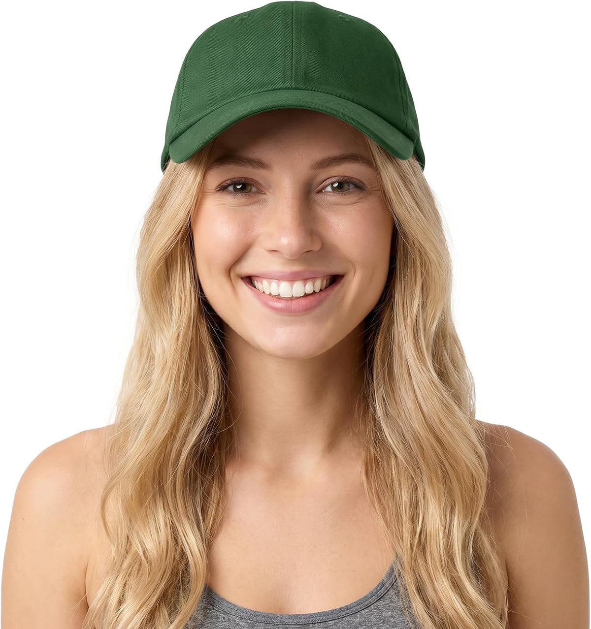 Lvaiz Womens Satin Lined Baseball Cap Washed Cotton Adjustable Dad Hat | Smooth Silk Lining, Unstructured Fit, Washed Cotton, Adjustable Closure, Vintage Style - Image 9