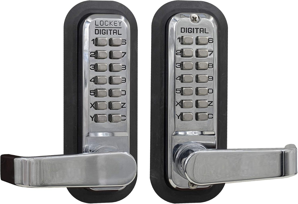 Lockey USA 2835SC weather-resistant gate lock mechanism components