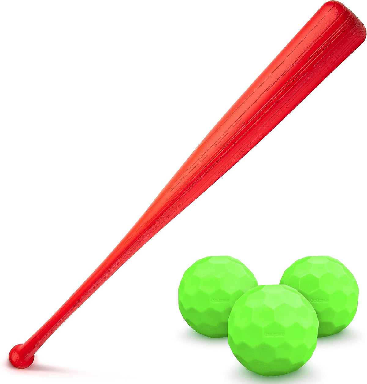 GoSports LotBall backyard baseball bat and ball set front view