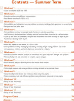 KS2 Maths workbook back cover showing publisher details and barcode