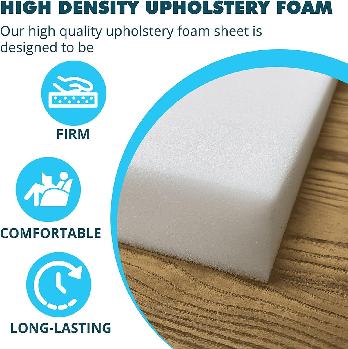 Foamma high density seat repair foam texture closeup