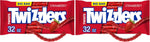 Twizzlers strawberry licorice twists style snacking option nutrition facts side view
