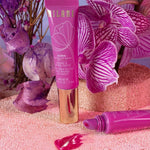Milani cosmetic lip care product packaging highlighting the shea butter infused nourishing formula.
