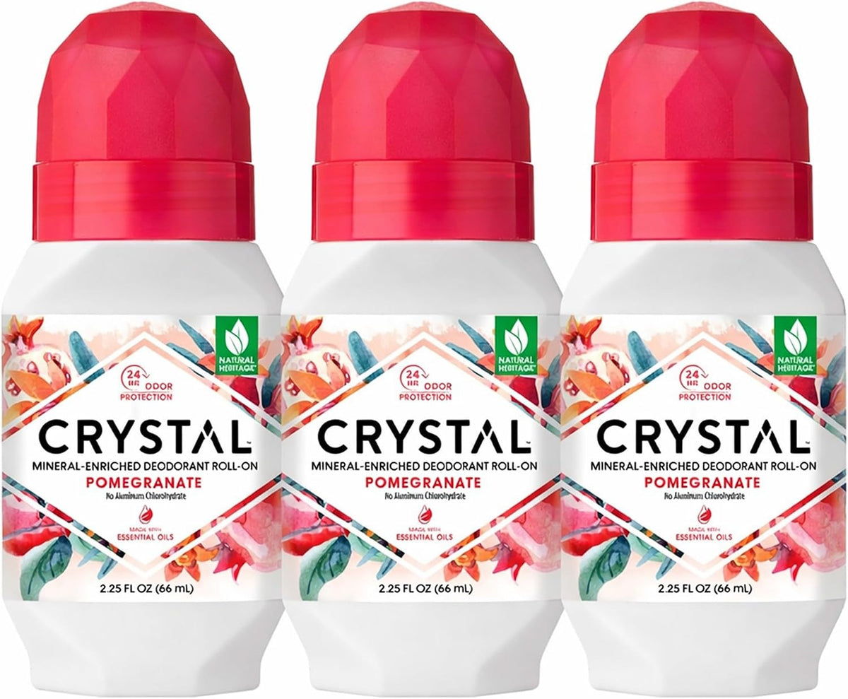 Mineral Roll on Vegan Deodorant for Women and Men, Chamomile & Green Tea - 2.25 fl. oz. (Packaging May Vary) - Image 9