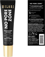 Milani No Pore Zone Mattifying Face Primer product texture closeup
