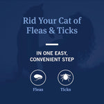 PetArmor anti flea and tick conditioning cat shampoo container back
