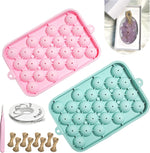 QZV DIY soap making kit front view with silicone molds and accessories