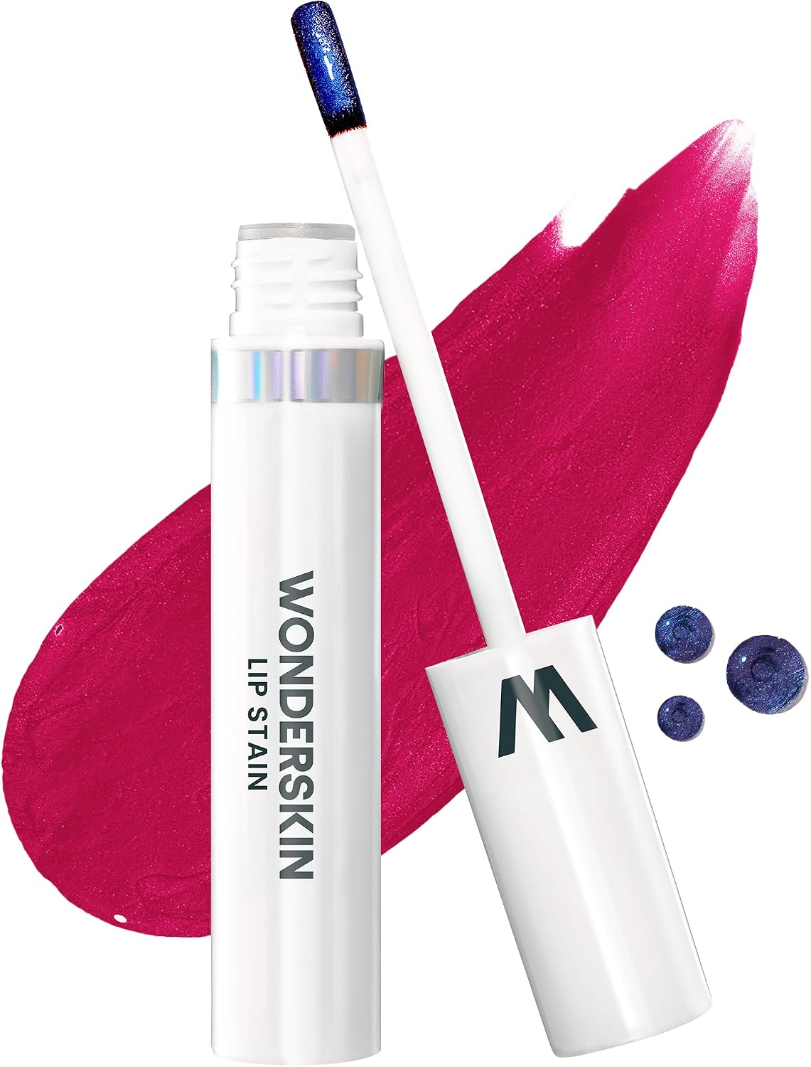 Wonderskin Wonder Blading Lip Stain Masque front view authentic USA imported matte pink lip tint