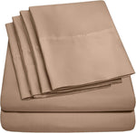 Sweet Home Collection RV short queen sheet set front view