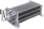 Turbo Air G2R4400101 evaporator coil side profile showing aluminum fins
