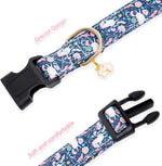 Faygarsle extra small dog collar with unicorn charm