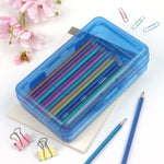 Tamaki pencil box filled with colored pencils
