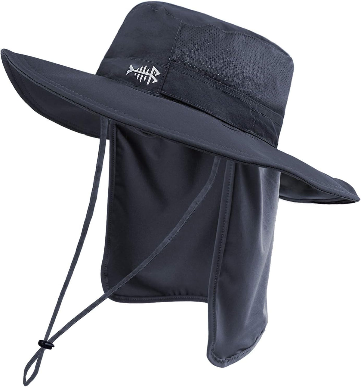BASSDASH UPF 50+ Sun Fishing Hat Water Resistant with Detachable Neck Flap - Image 13