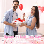 Pack of 48 miniature pastel heart pendants