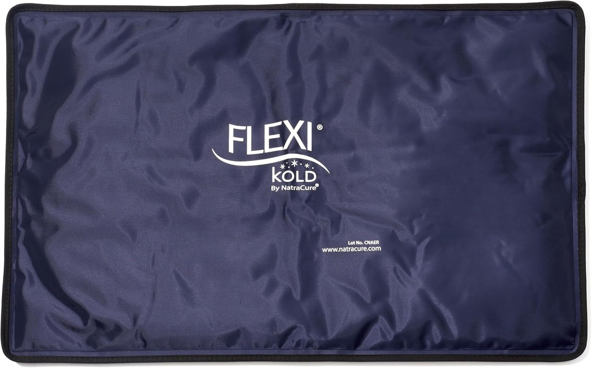 FlexiKold Gel Ice Packs (Standard Large: 10.5" x 14.5") for Injuries Reusable, Back Pain Relief, Knee Wrap, After Surgery, Ice Pack for Knee, Shoulder - 6300-COLD by NatraCure - Image 14